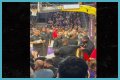 LeBron James Shoves Overzealous Fan Who Rushed Bench